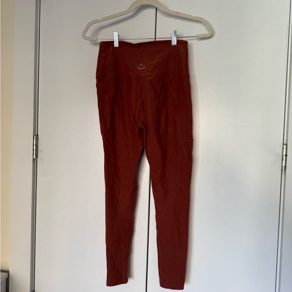 Beyond Yoga Spacedye Burnt Orange Leggings